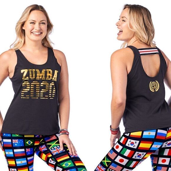 Zumba Fitness Tops - nwt ZUMBA 2020 Tank Top